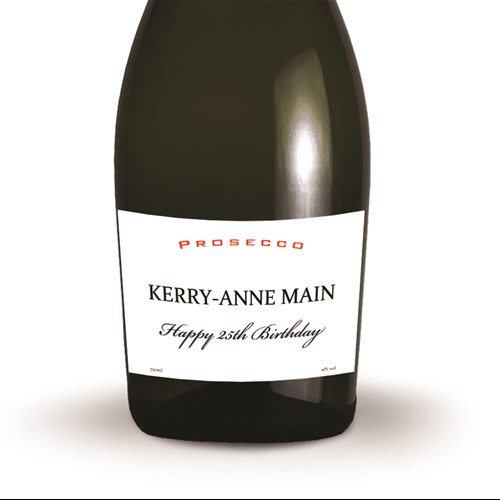 Personalised Prosecco - White Label - Customer Favourite